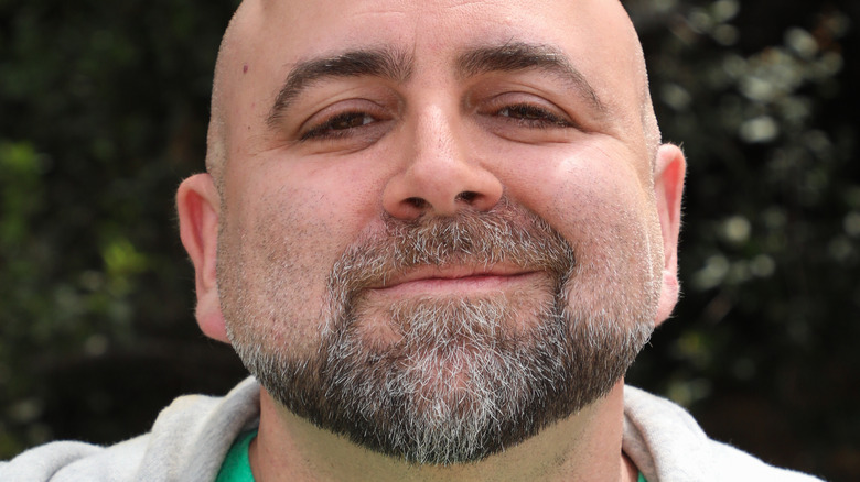 Duff Goldman smirking