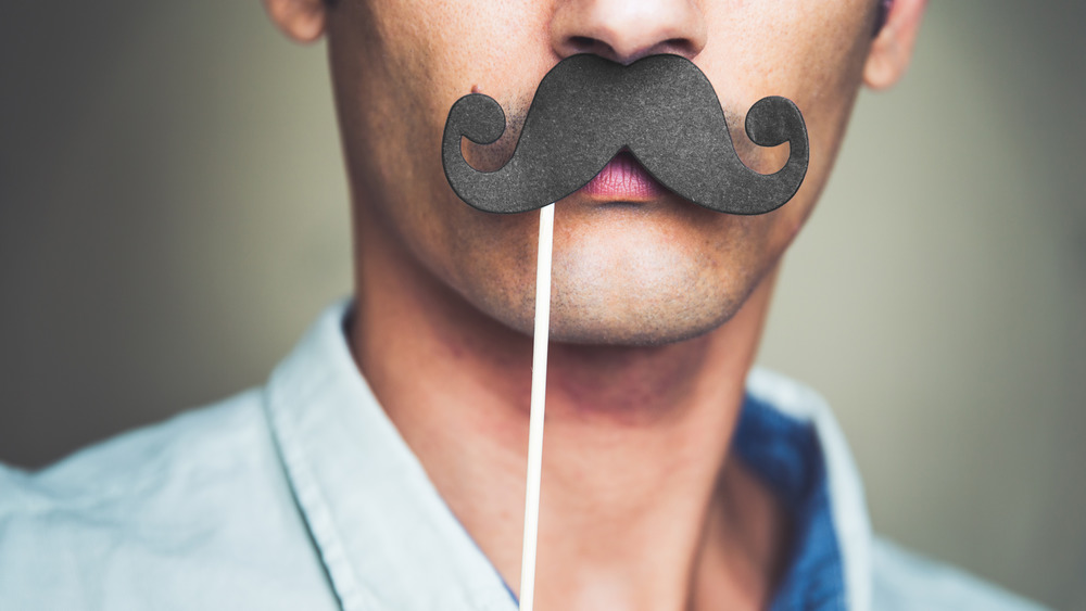 A fake moustache.
