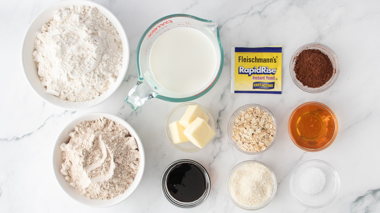 Ingredients for Cheesecake Factory brown bread