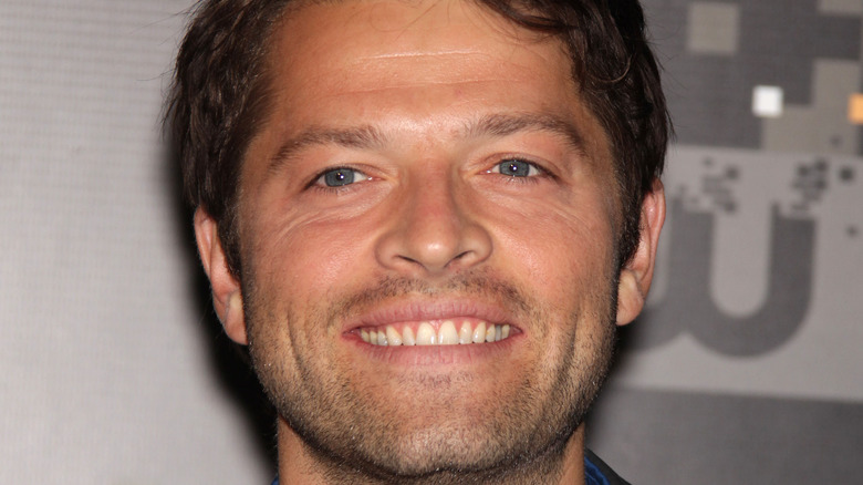 Misha Collins smiling