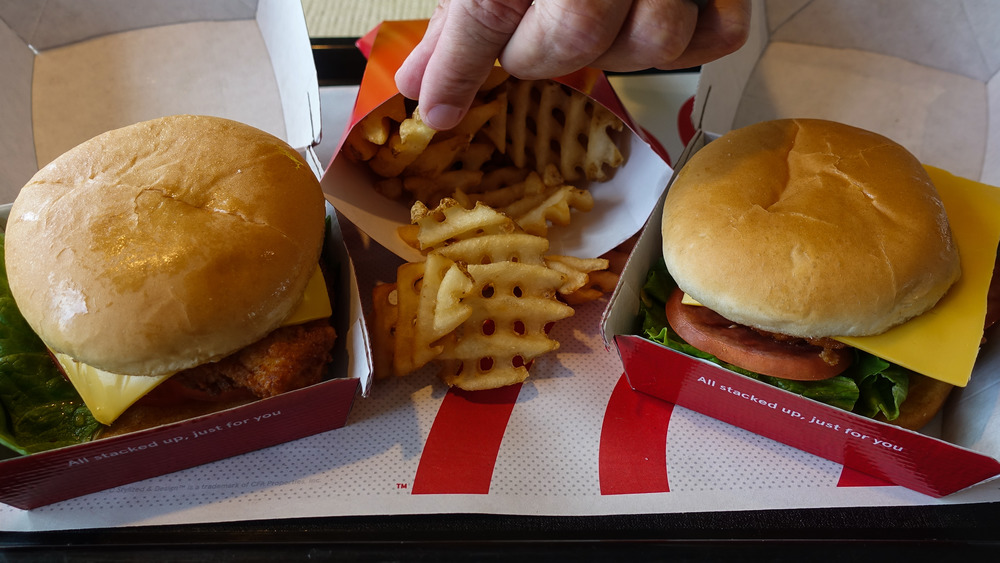 Chick-fil-a tray