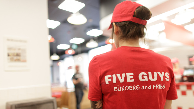 Five Guys employee