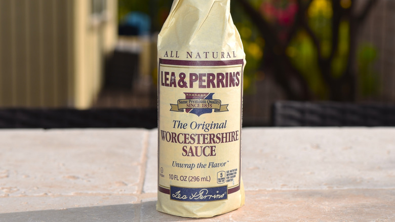 Lea and Perrins Worcestershire sauce