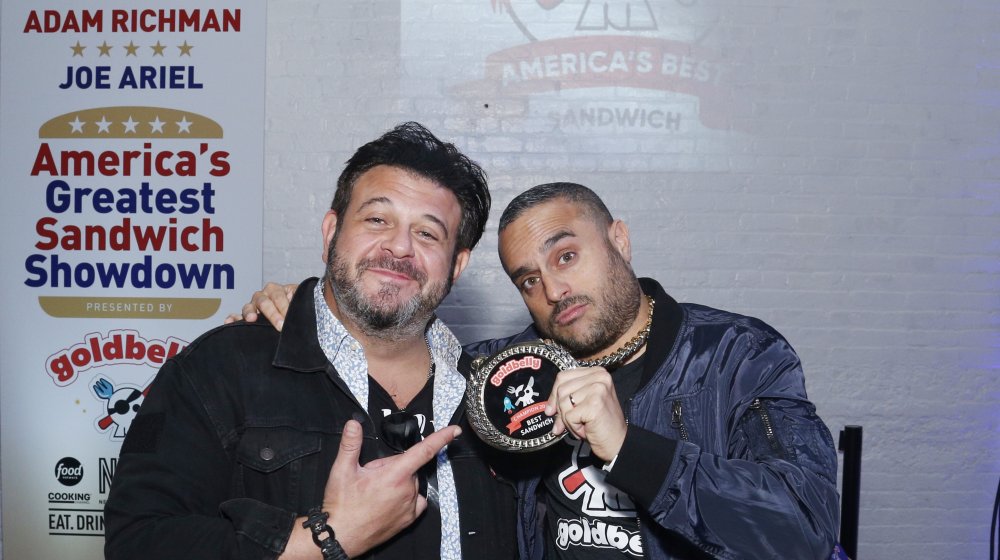 Adam Richman at Sandwich Showdown