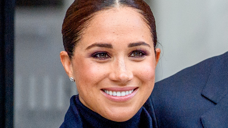 Meghan Markle smiling