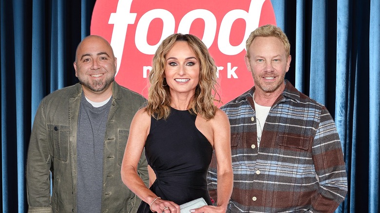 Food Network celebs and logo 