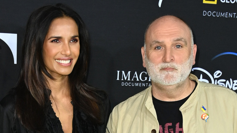 Padma Lakshmi and Jose Andres