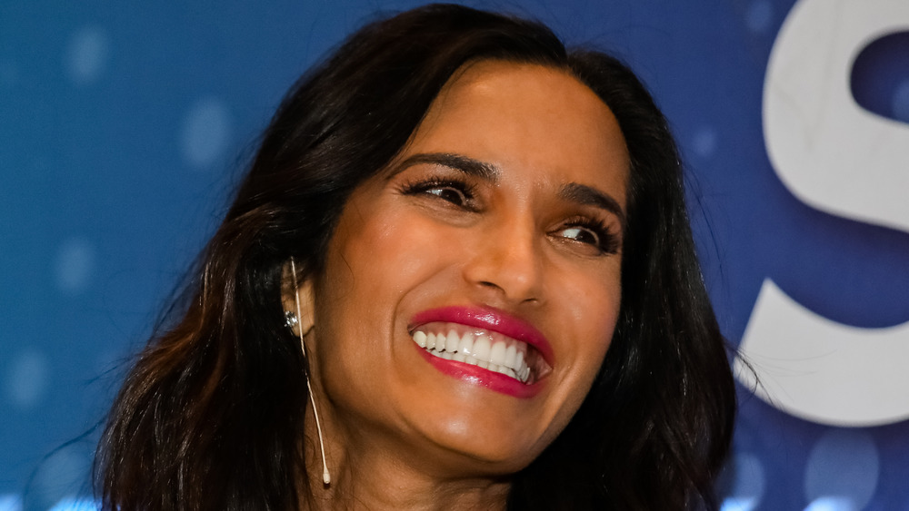 Padma Lakshmi smiling