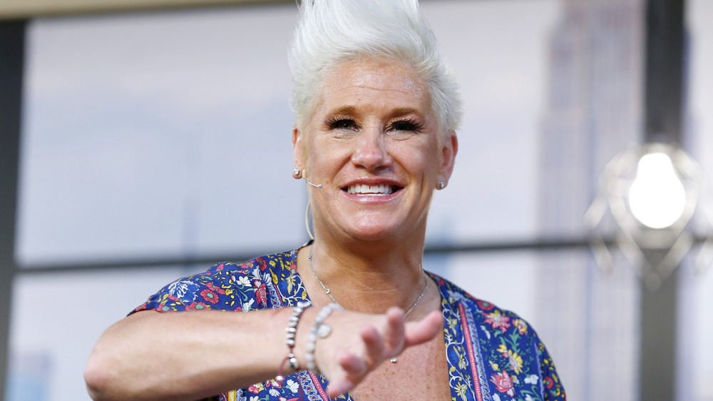 Anne Burrell smiles