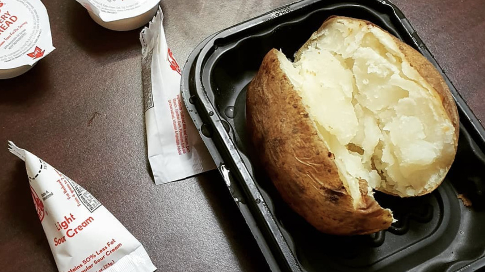 Wendy's baked potato