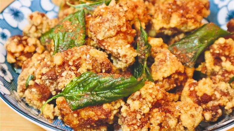 Taiwan popcorn chicken