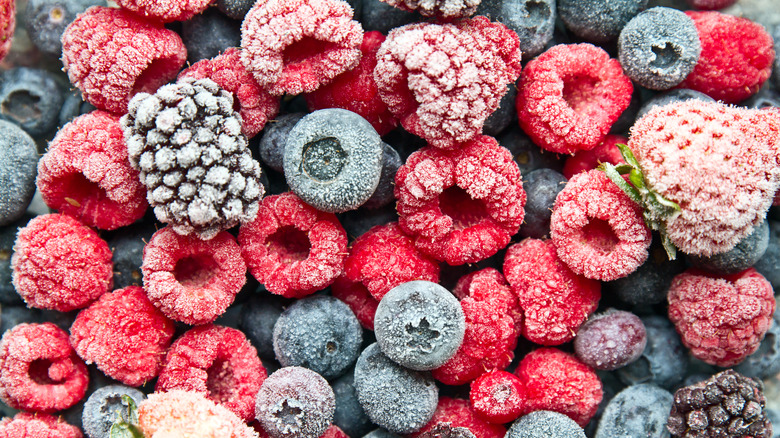 Frozen berries