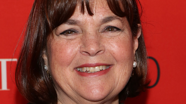 Close up of Ina Garten smiling