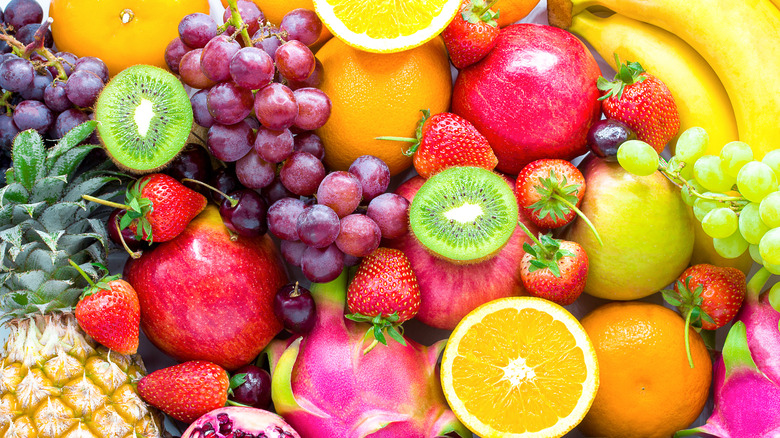 Assorted fruits