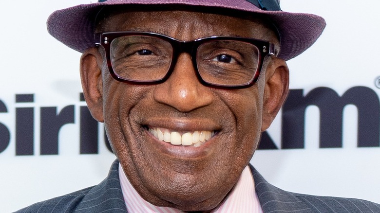 Al Roker smiling hat and glasses