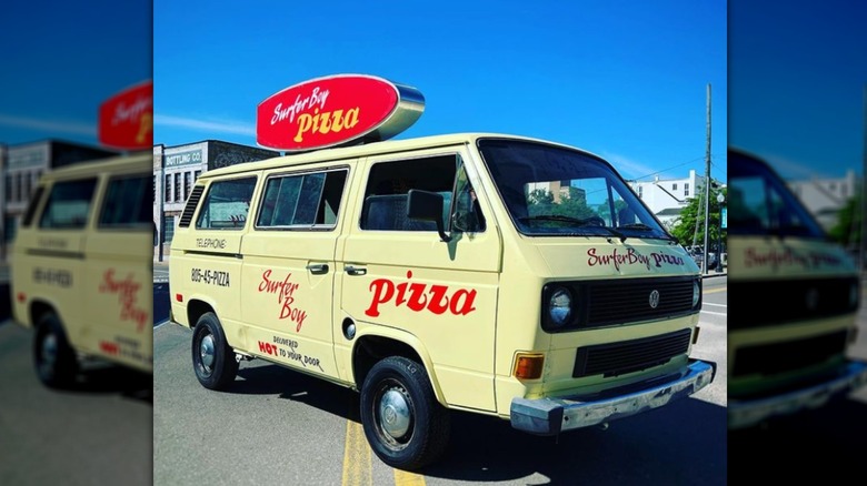 Surfer Boy Pizza Van