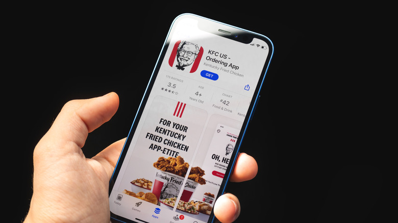 KFC phone app