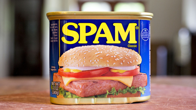 A can of Spam