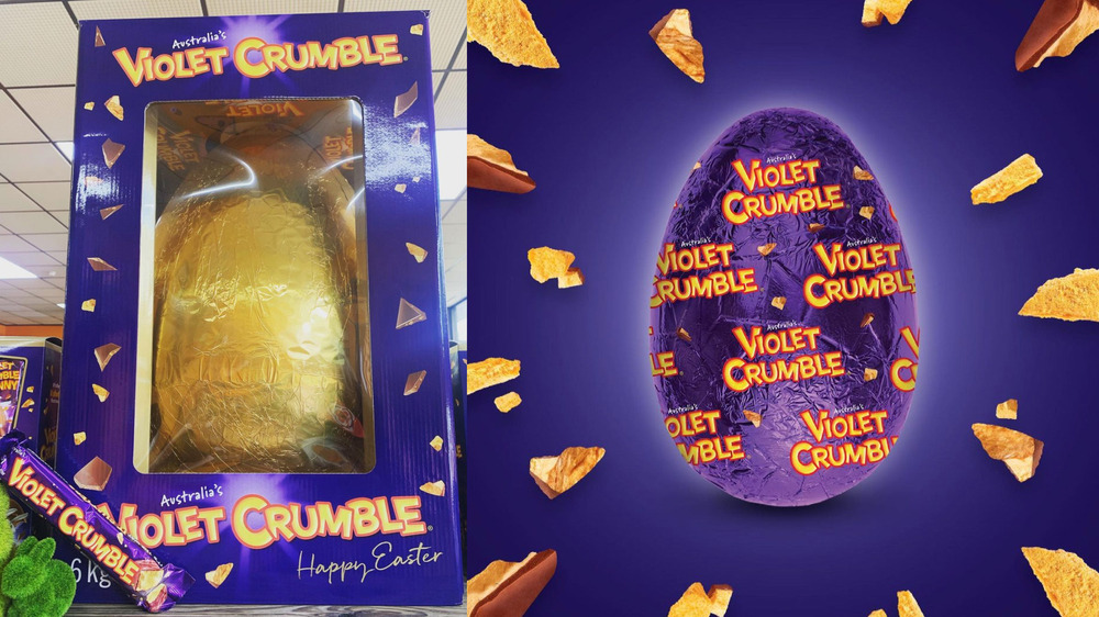 Violet Crumble Easter egg