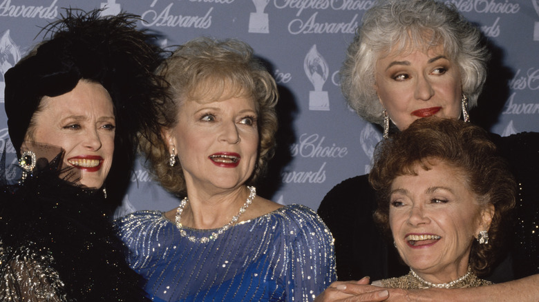 The cast of the Golden Girls 