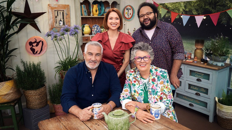 Great American Baking show hosts and judges