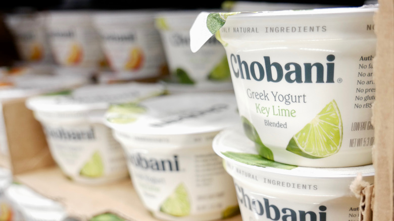 Chobani Greek yogurt