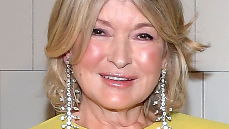 Martha Stewart with wide smile