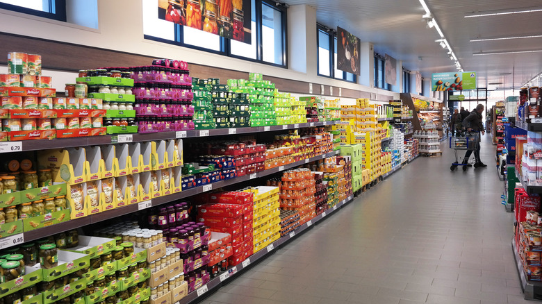 aldi store interior