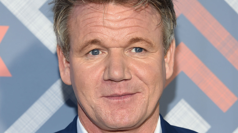 Gordon Ramsay smiling