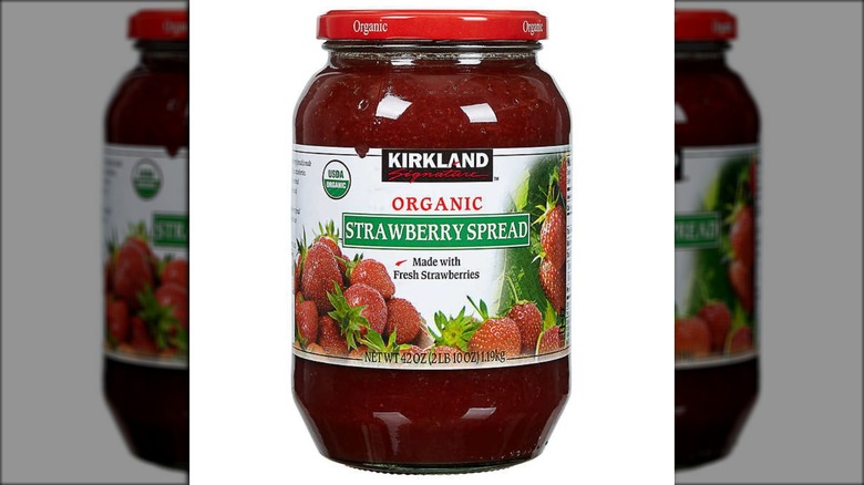 Kirkland strawberry spread jar