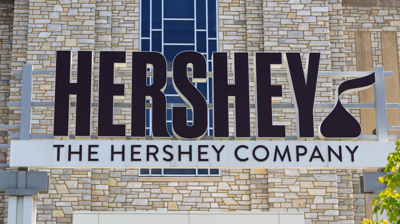 The Hershey Company sign