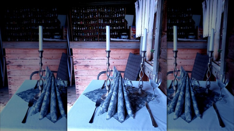 place setting at Kuappi