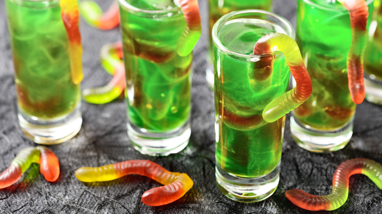 Spooky Jell-O shots