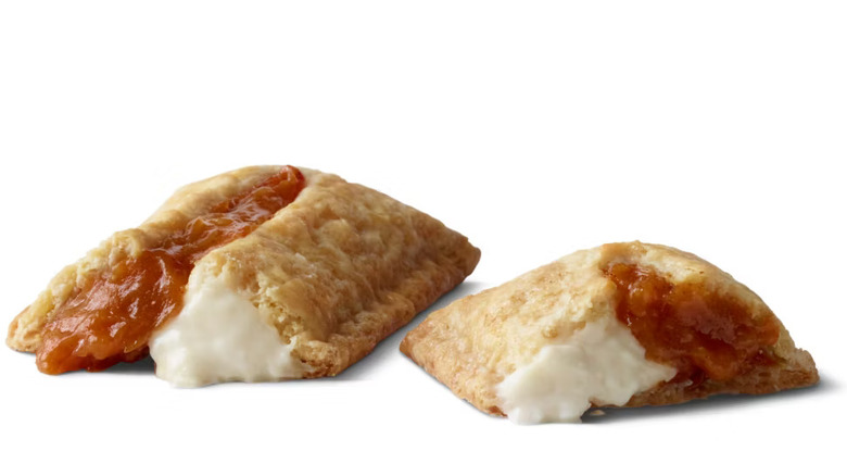 McDonald's pumpkin and creme pie