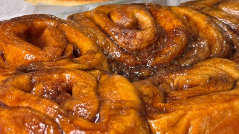 cinnamon rolls from Isles Bun