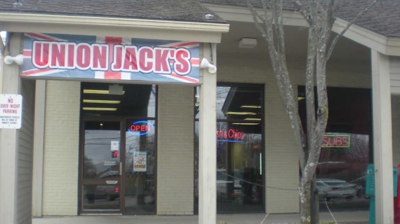 exterior of union jack's