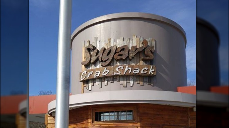 exterior of sugar's crab shack