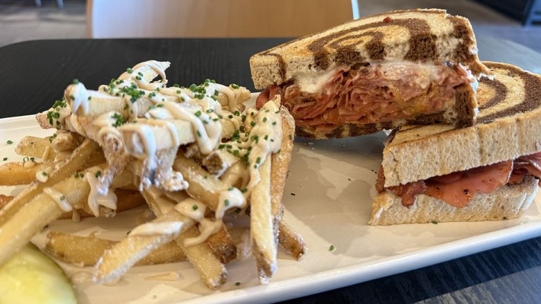 Root vegetable reuben at Gladys
