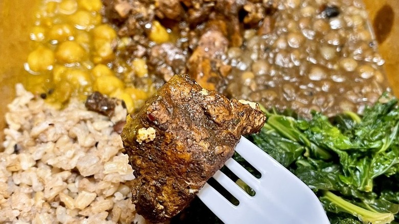 Jerk tofu at Fire and Spice