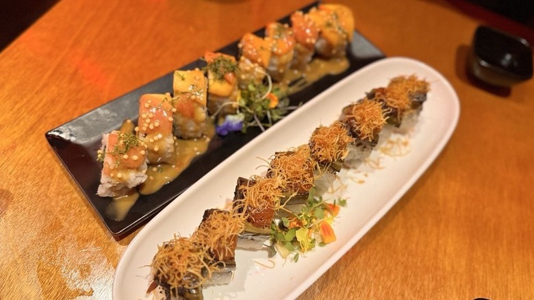 Sushi at Tane Vegan Izakaya