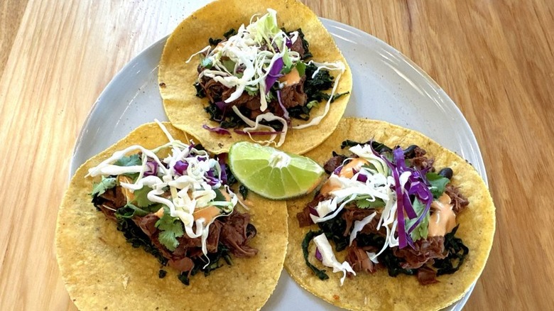 Tacos at Whole Harvest Kitchen