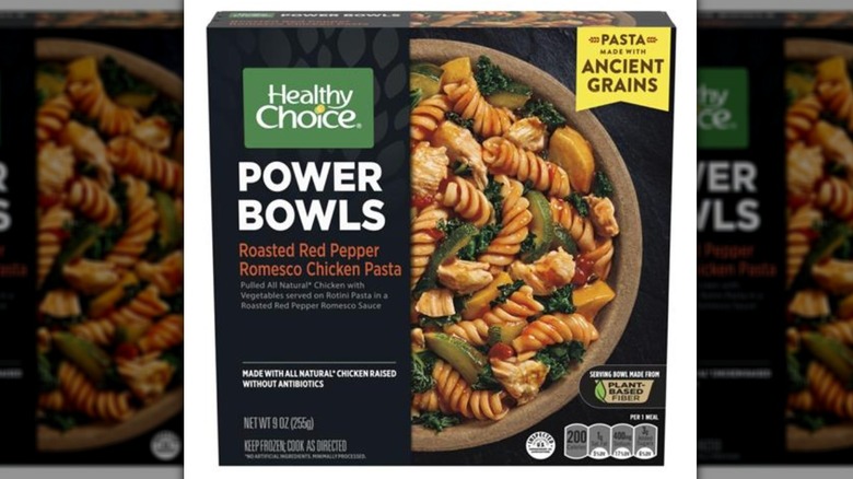 box of Healthy Choice power bowl