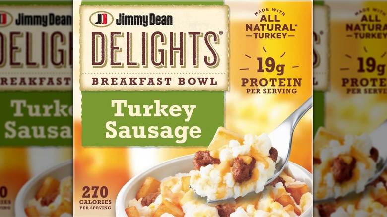 box of Jimmy Dean delights breakfast bowl