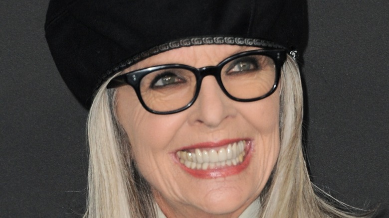 Diane Keaton smiling