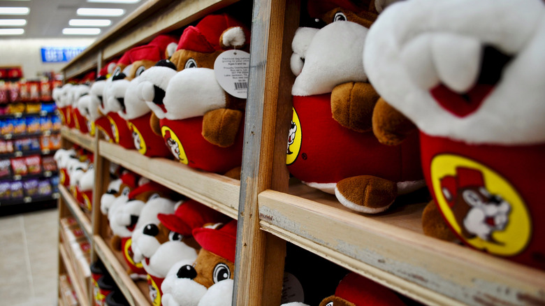 stuffed buc-ees mascots