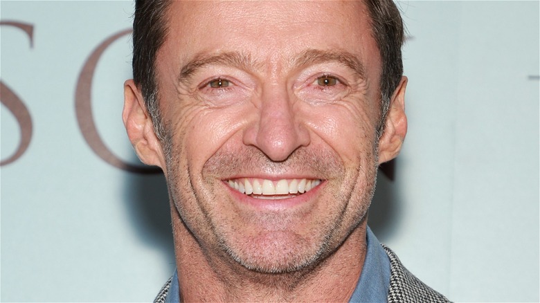 Hugh Jackman smiling