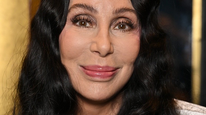 Cher smiling