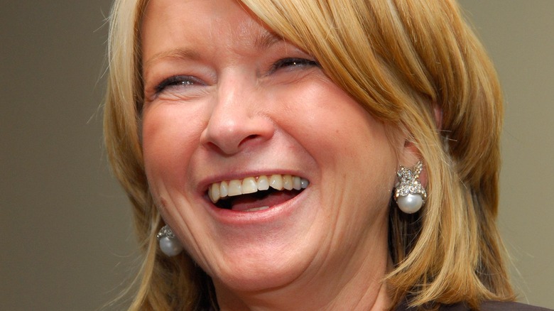 Martha Stewart smiling