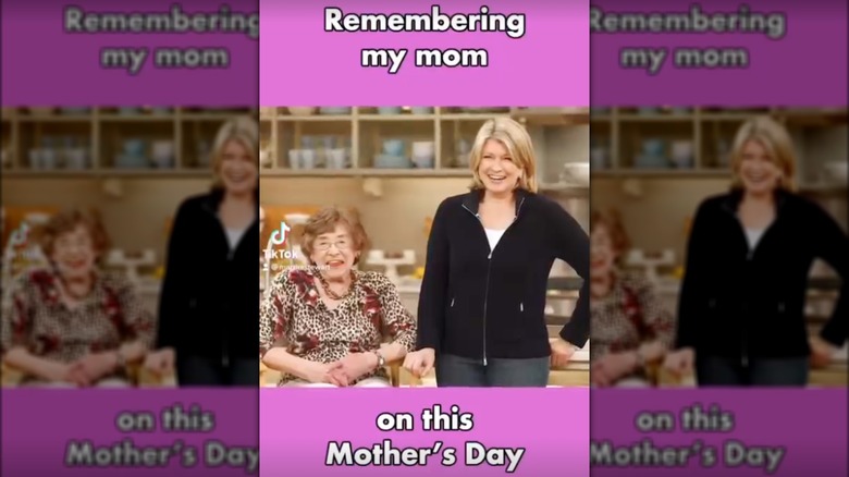 Martha Stewart's Mother's Day tribute 