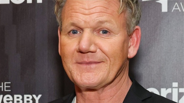 Gordon Ramsay smiling